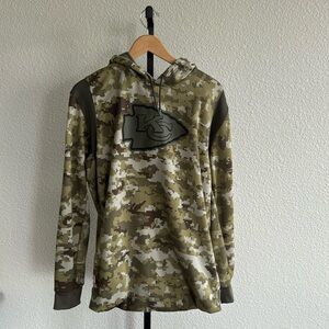 Kansas City Chiefs Camo Nike Hoodie XXL